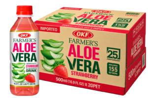 ALO VERA STRAWBERRY DRINK 16 OZ X 20 CT
