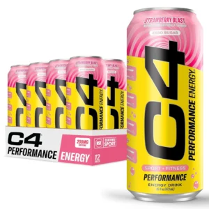 C4 ENERGY DRINK STRAWBERRY BLAST  16 OZ X 12 CT